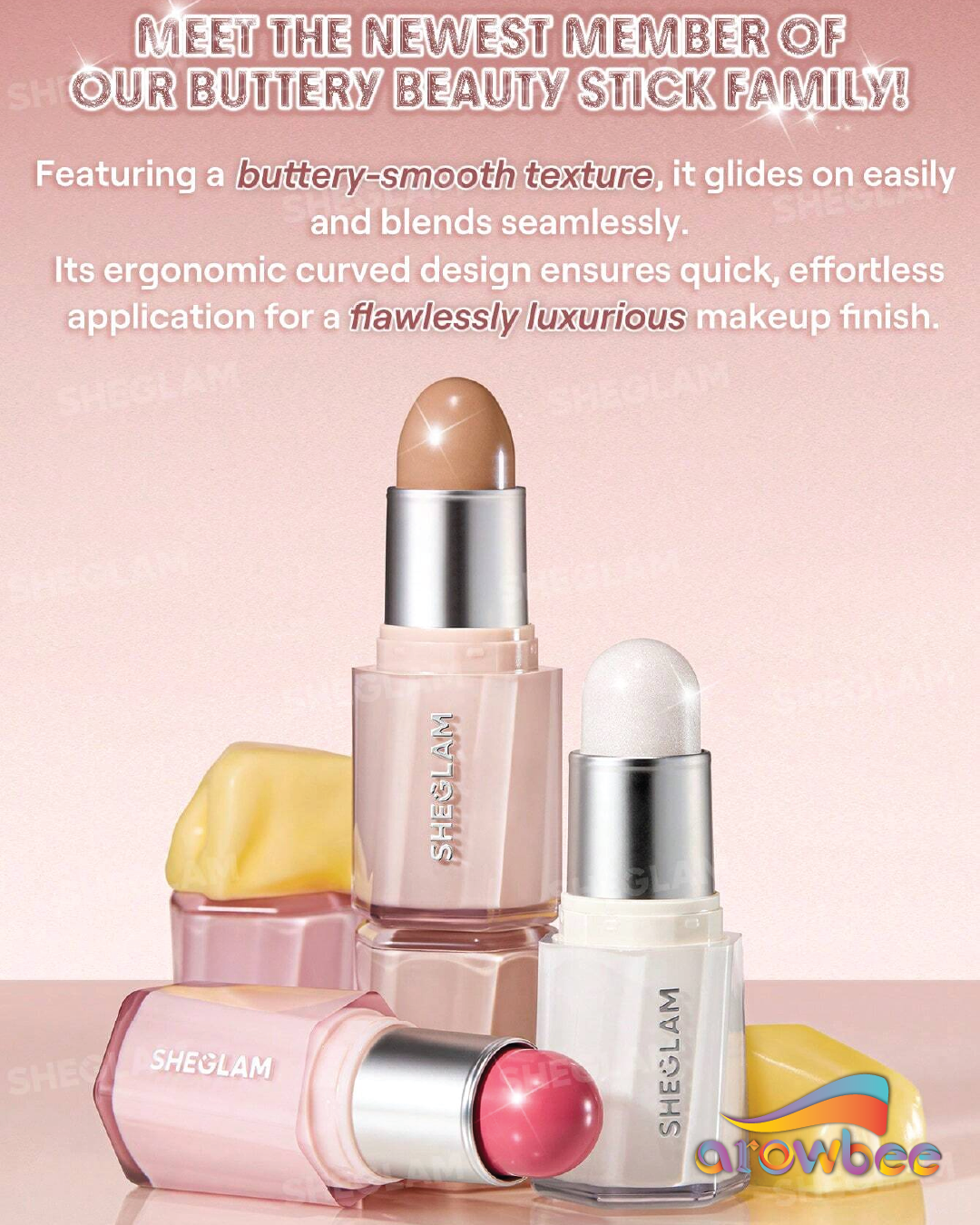 SHEGLAM Buttery Bling Highlight Stick