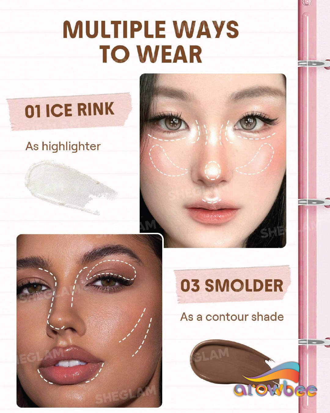 SHEGLAM Creamsicle Eyeshadow Stick