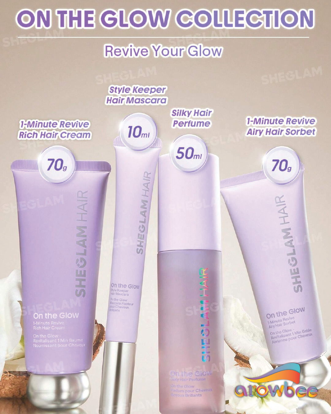 SHEGLAM HAIR On The Glow Silky Hair Perfume