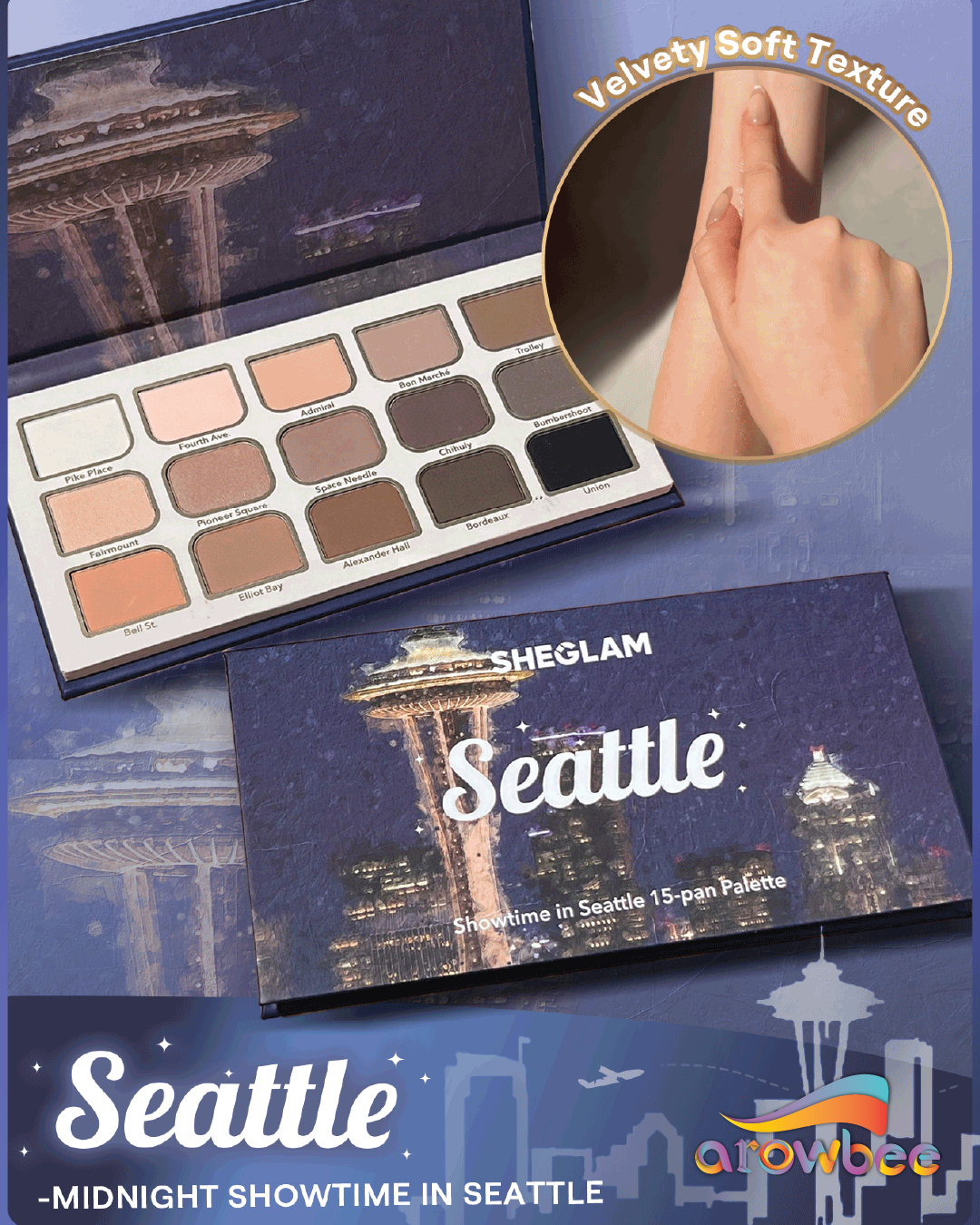 SHEGLAM Matinée In L.A. 15-Pan Palette