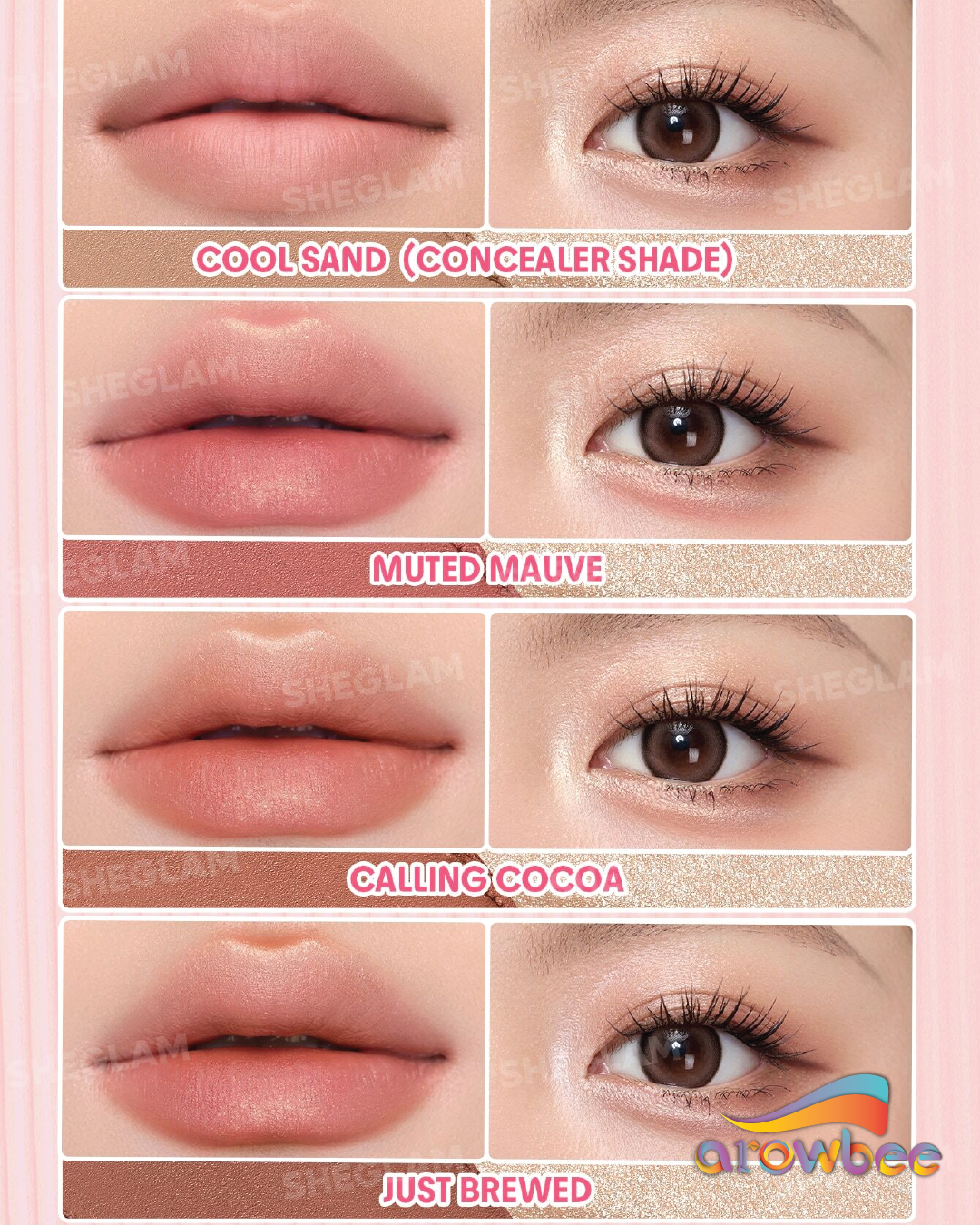SHEGLAM Silky Glow Lip & Eye Pen
