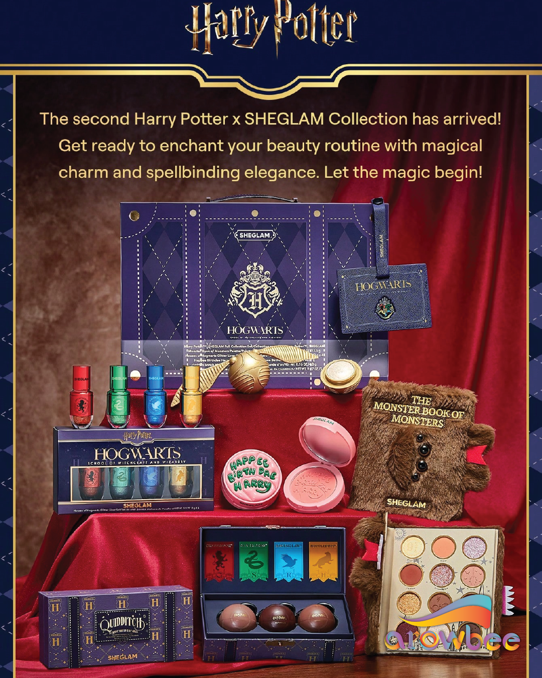 Harry Potter™ X SHEGLAM Full Collection Set 2.0 – Arowbee Harry Potter™ X SHEGLAM Full Collection Set 2.0 – Arowbee