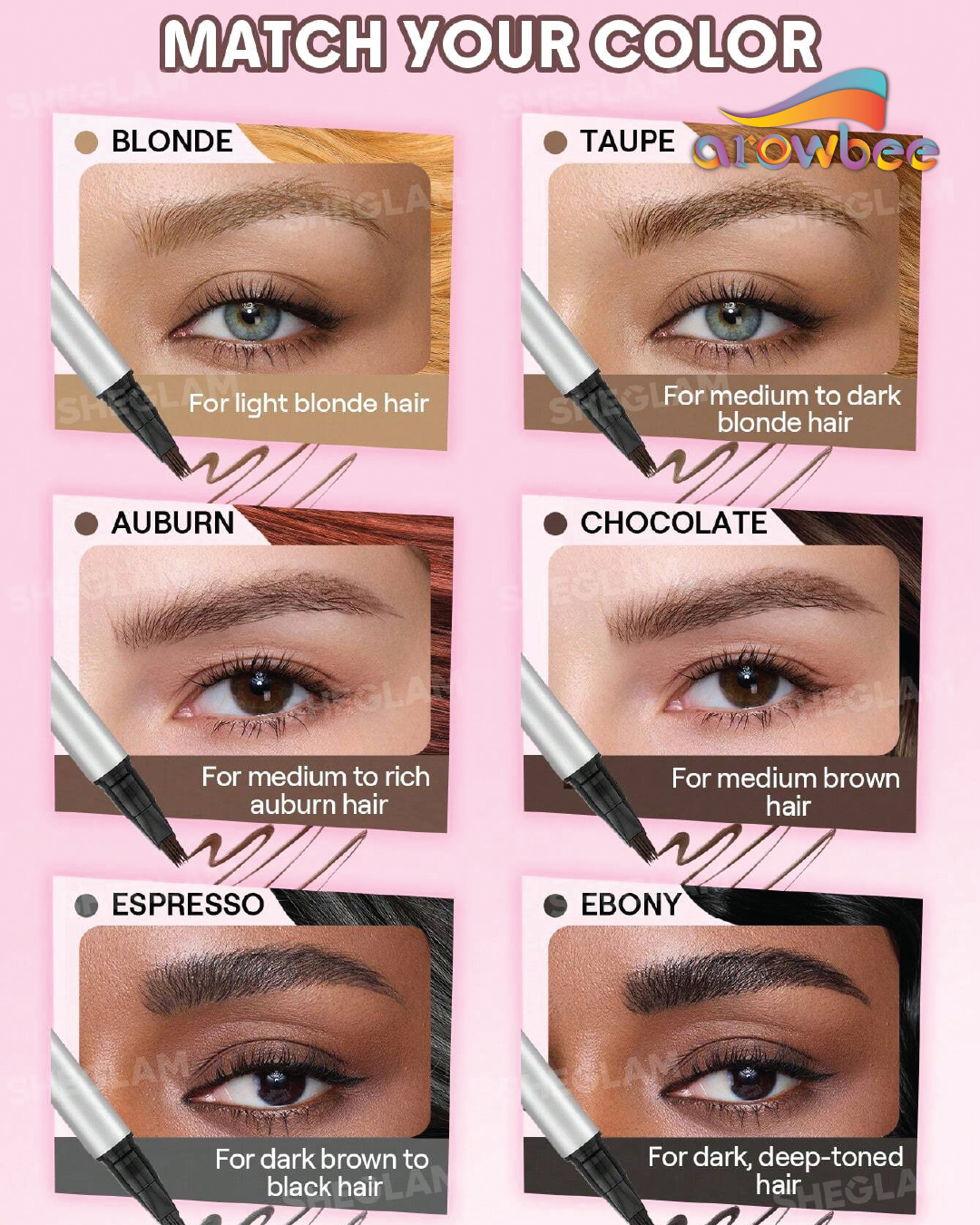 SHEGLAM Brow-Fection Micro-Stroke Liquid Pen