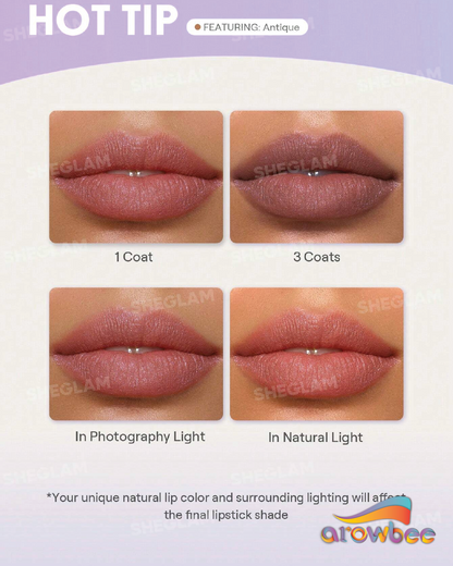 SHEGLAM Glitter Whip Liquid Lipstick