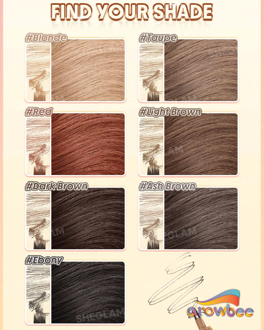 SHEGLAM HAIR 2 IN 1 Volume Boost Root Touch Up Pen
