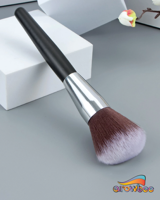 Power Makeup Brush, 1pc Wooden Classic Portable