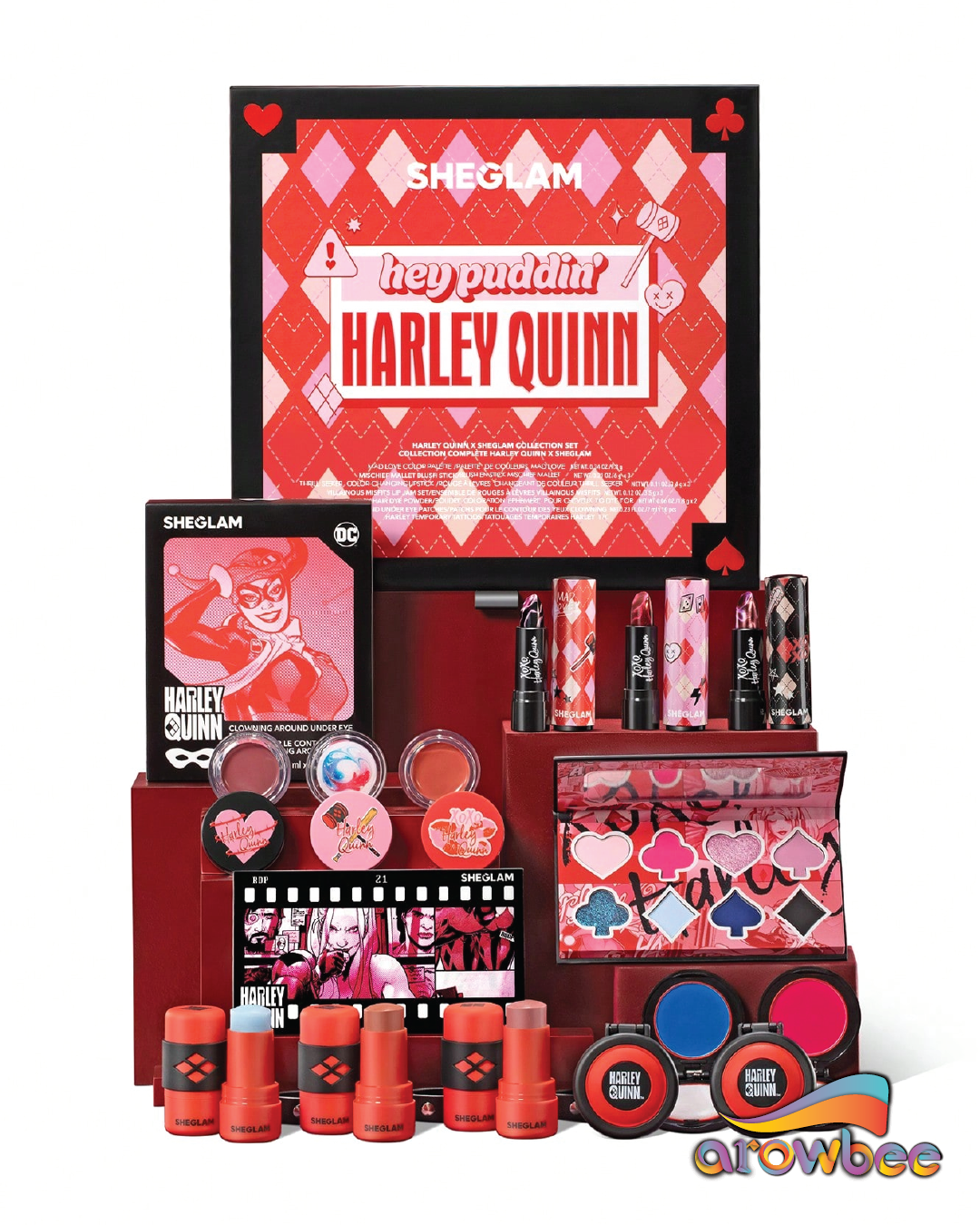 Harley Quinn X SHEGLAM Collection Set