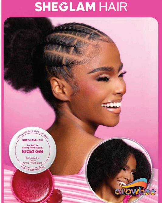 SHEGLAM Locked in Strong Hold Twist & Braid Gel - 110g