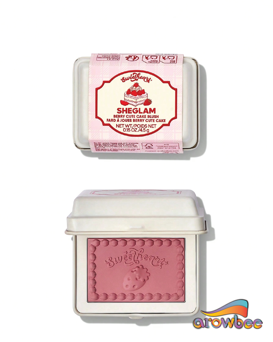 SHEGLAM Berry Cute Cake Blush