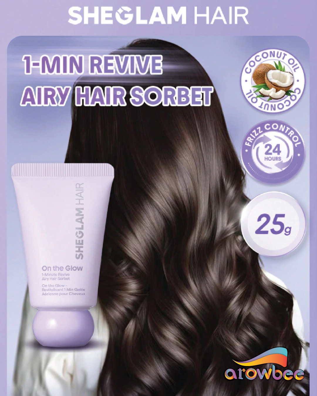 SHEGLAM HAIR On The Glow 1-Minute Airy Hair Sorbet