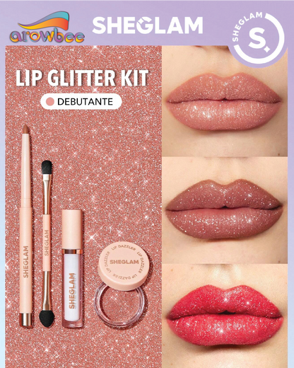 SHEGLAM Lip Dazzler Glitter Kit