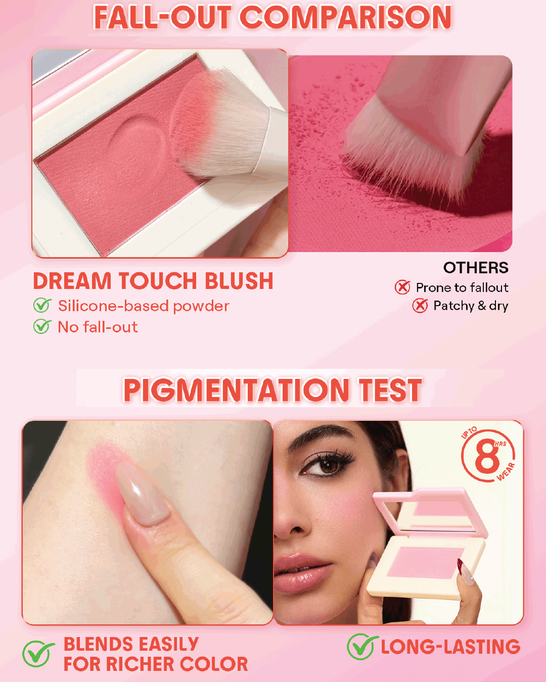 SHEGLAM Dream Touch Blush