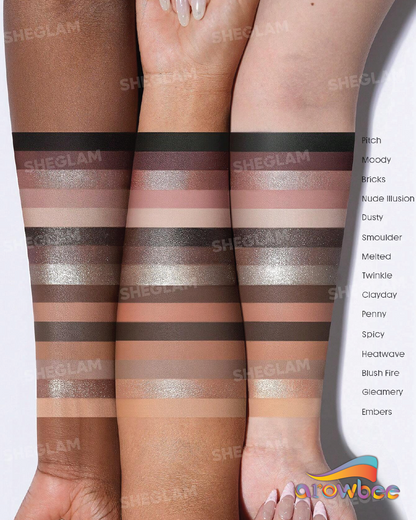 SHEGLAM Rust Ritual 15-Pan Palette