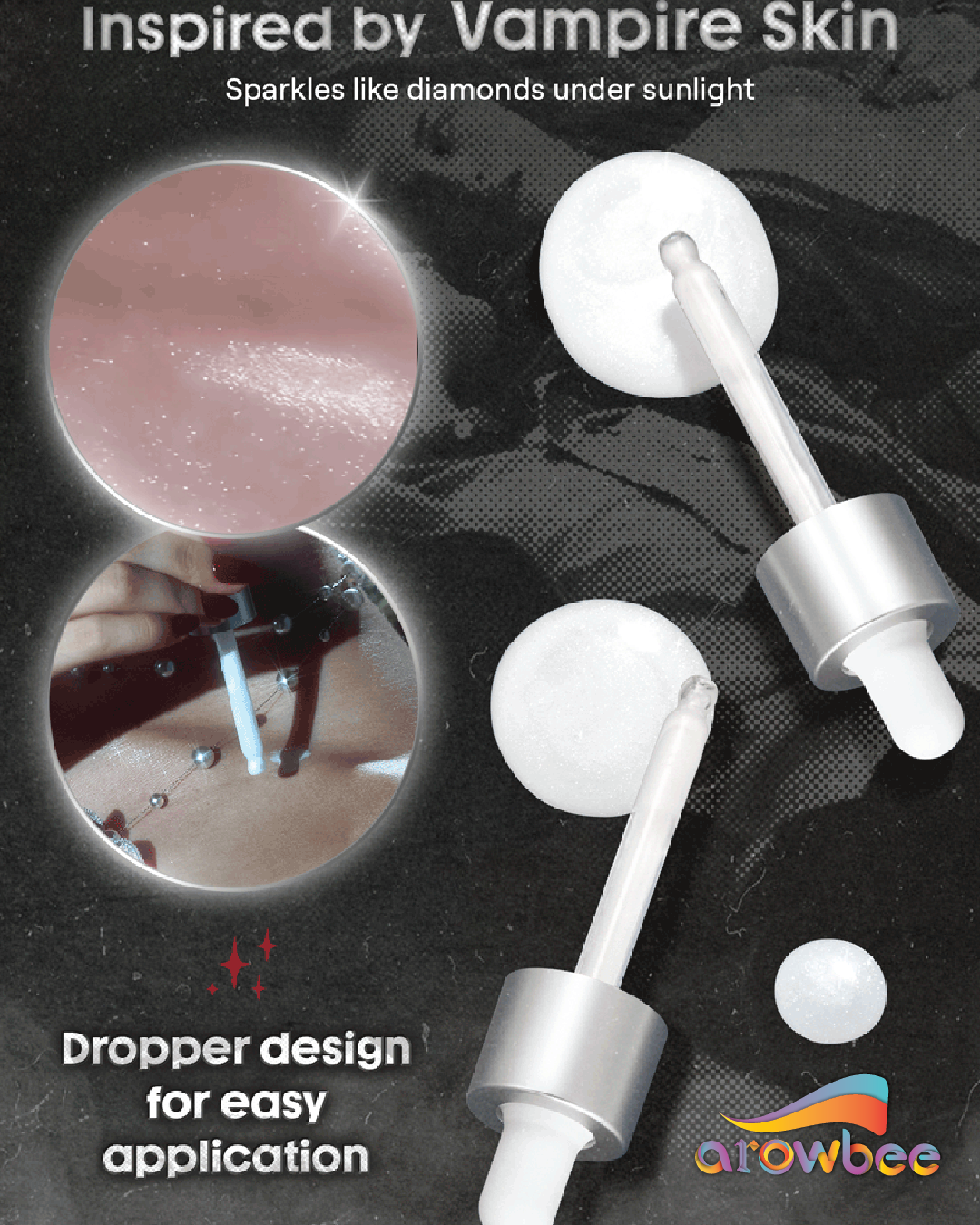 The Twilight Saga X SHEGLAM Vamp Skin Highlighter Drops
