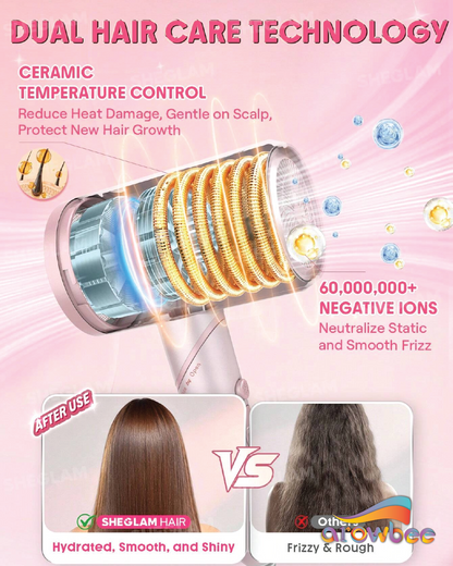 SHEGLAM HAIR Blowout Bliss Triple Threat Hair Dryer