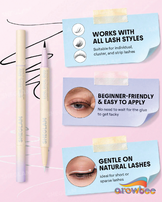 SHEGLAM Line, Stick, Slay Eyeliner & Lash Adhesive Pen