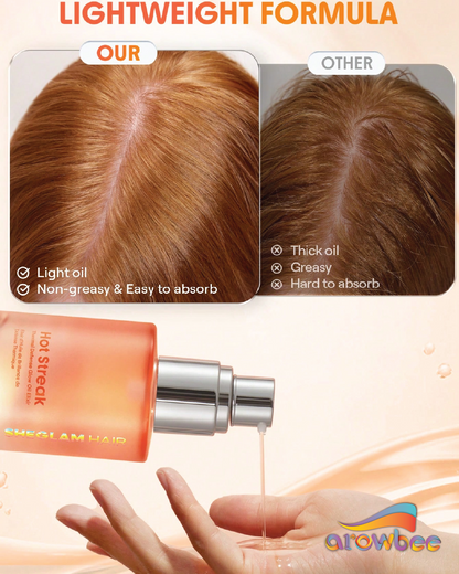 SHEGLAM HAIR Hot Streak Thermal Defense Glow Oil Elixir