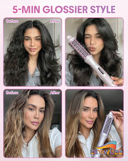 SHEGLAM HAIR Hydra Shot Steam Blowout Brush Pro