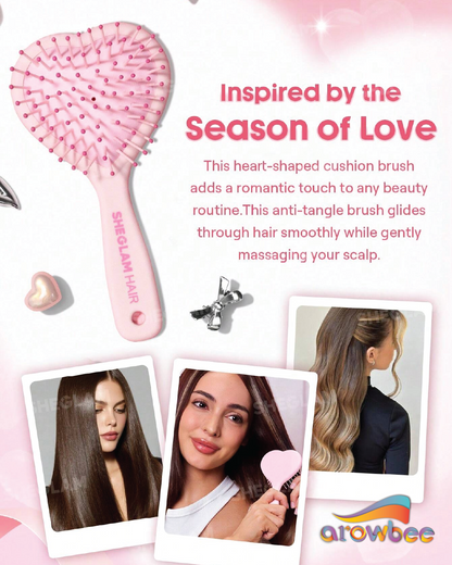 SHEGLAM HAIR Cupid's Charm Cushion Brush