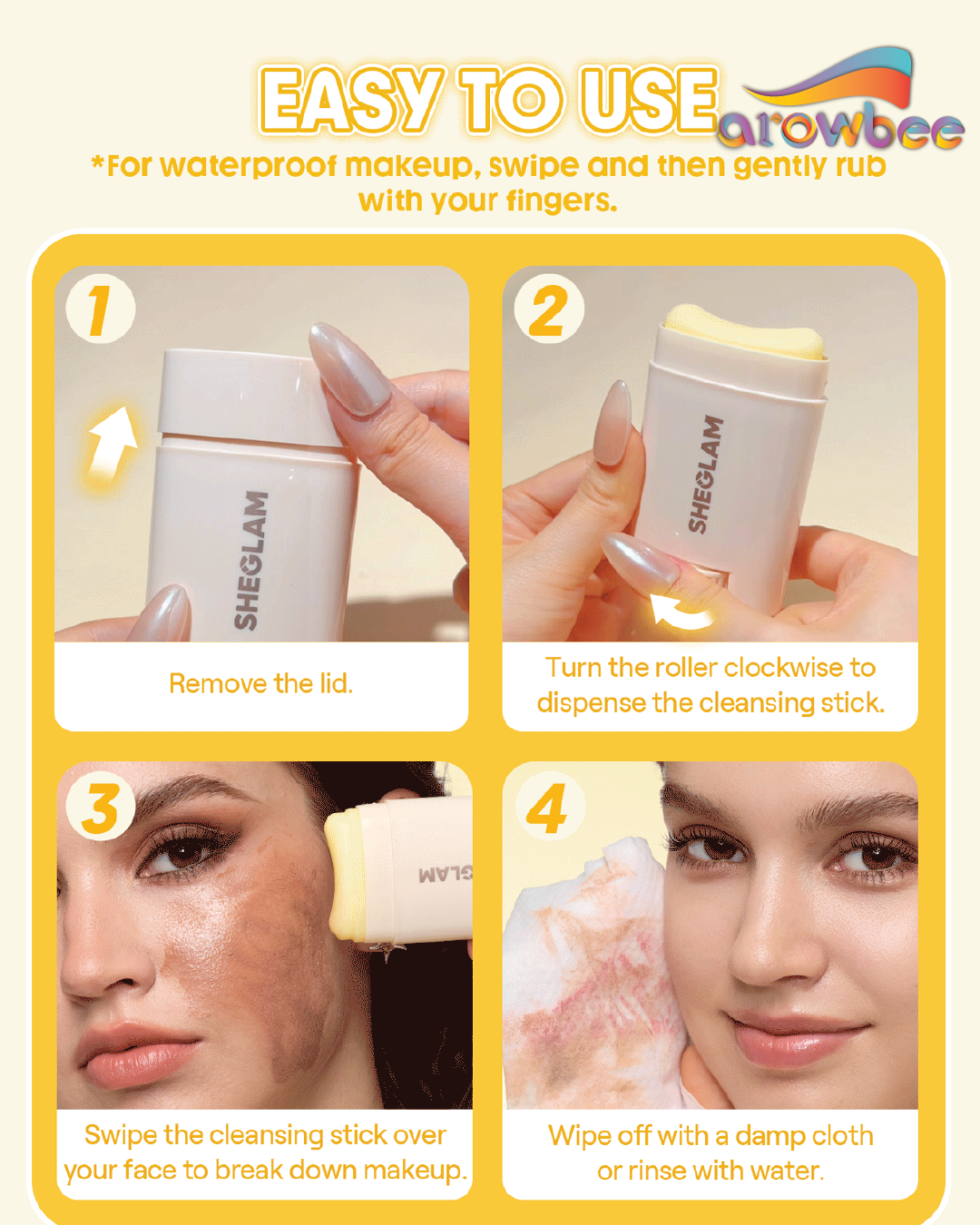 SHEGLAM Melt Your Day Makeup Eraser Stick