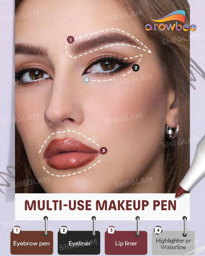 SHEGLAM The Everywhere 4-In-1 Liner Pen