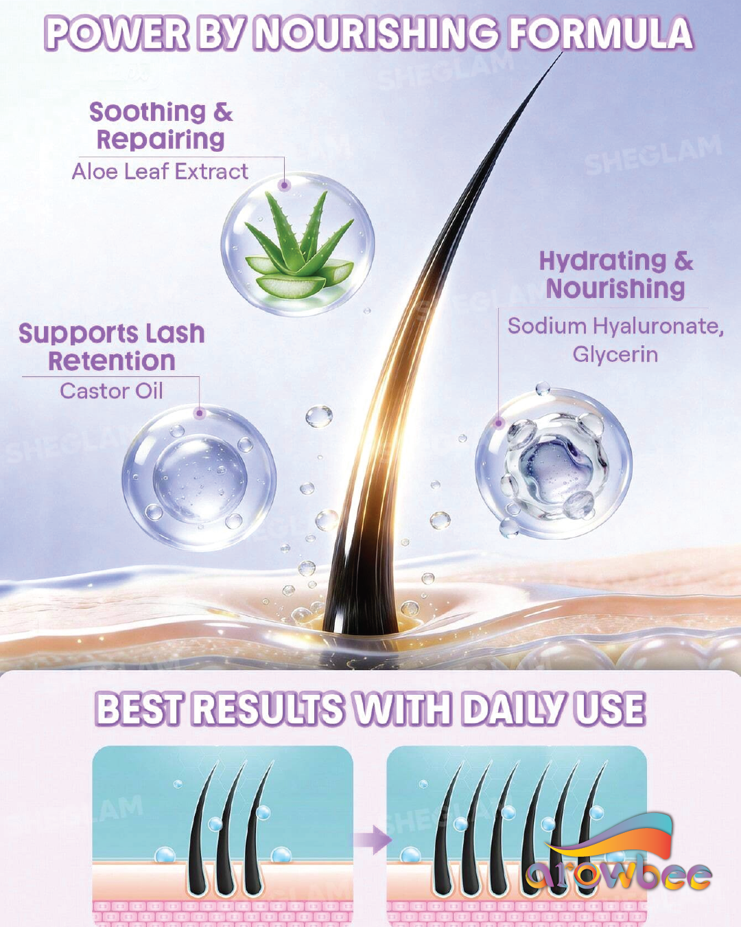 SHEGLAM Lash Ritual Nourishing Serum
