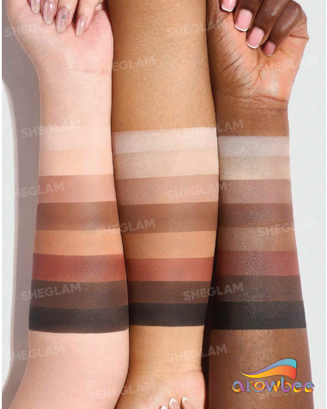 SHEGLAM Hazelnut Latte, Please 8-Pan Palette