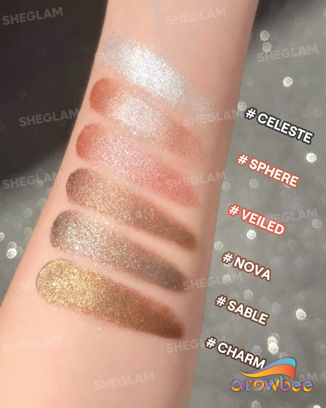 SHEGLAM Starstruck Cream Eyeshadow Pot