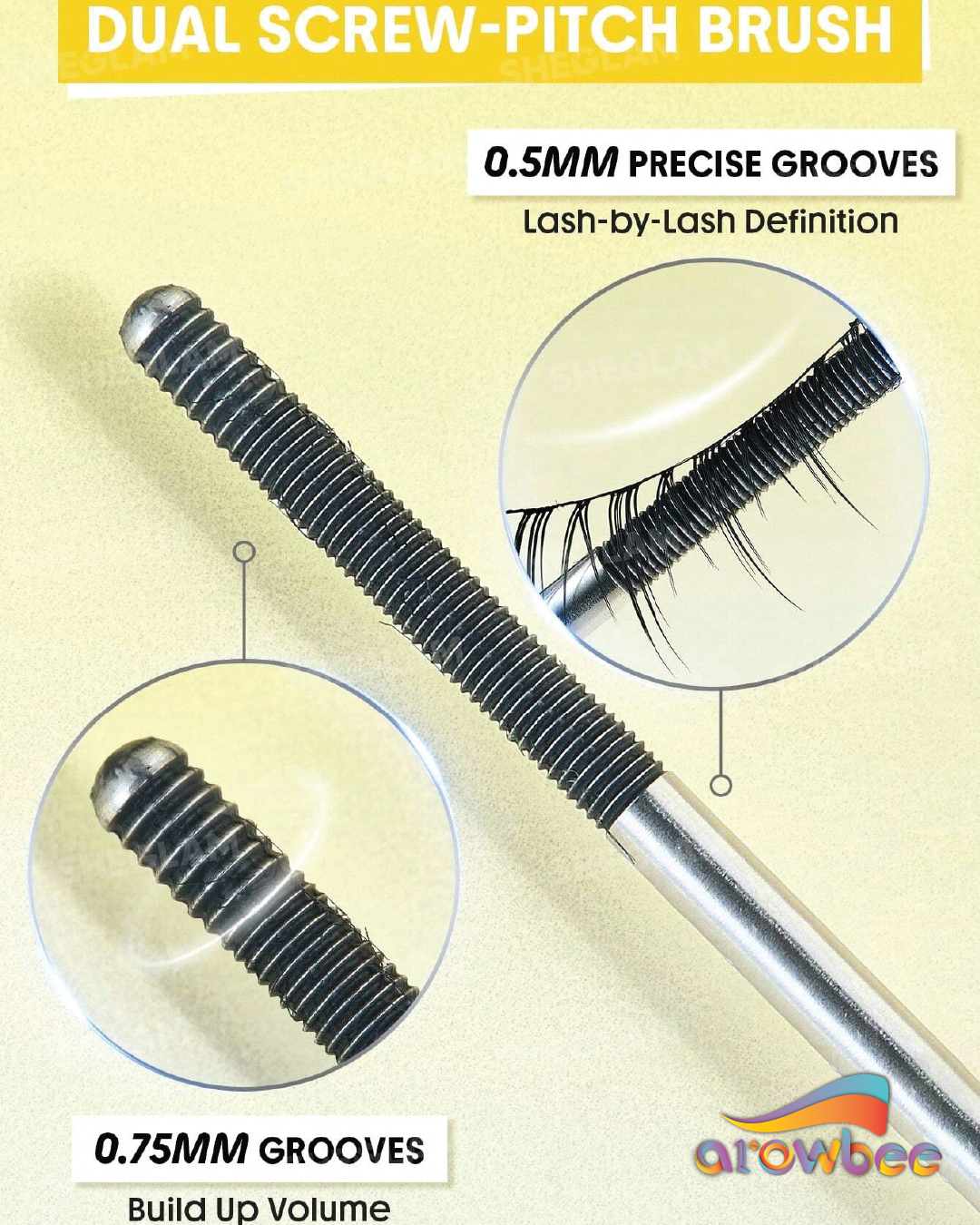 SHEGLAM Lashlighter Iron Curl Mascara
