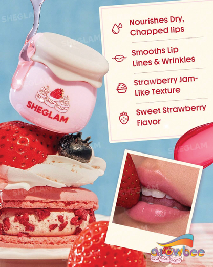 SHEGLAM Berry Jam Lip Mask Pot