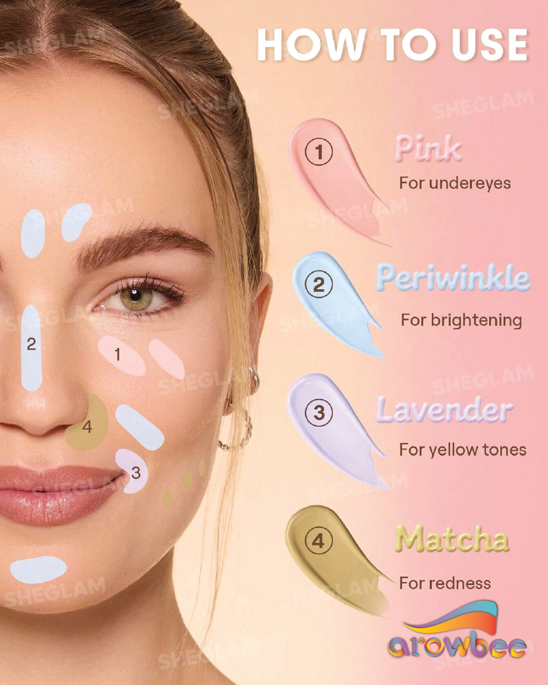 SHEGLAM Hideaway Full-Coverage Concealer