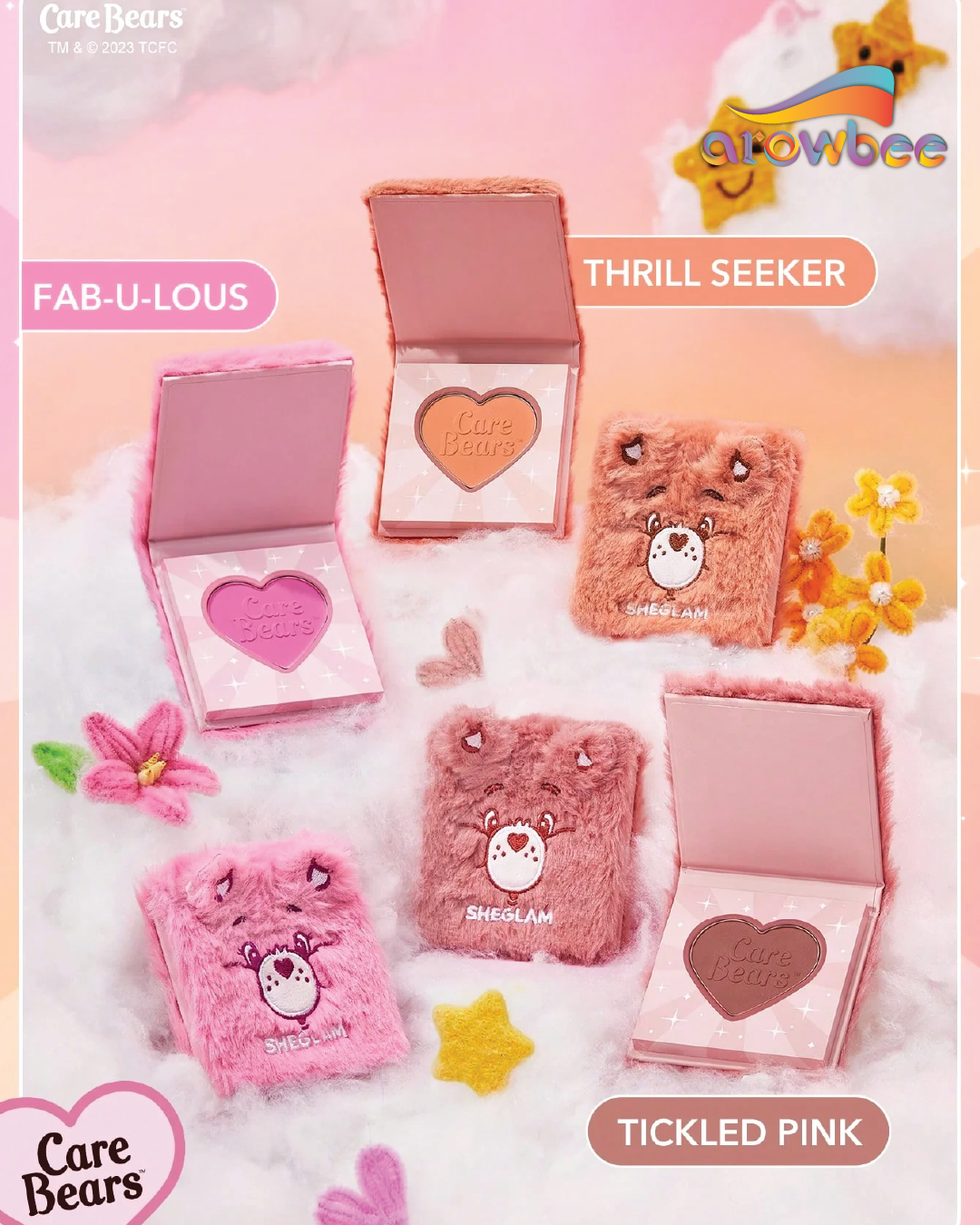 SHEGLAM x Care Bears Collection Set Arowbee