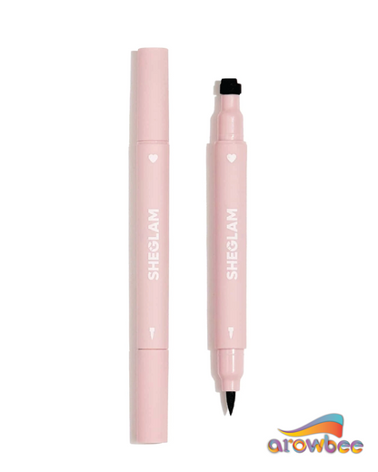 SHEGLAM Heart Eyes 2-In-1 Stamp Eyeliner  (Waterproof)