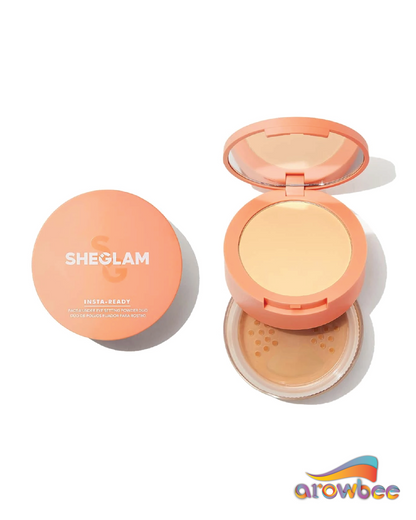 SHEGLAM Insta-Ready Face & Under Eye Setting Powder Duo