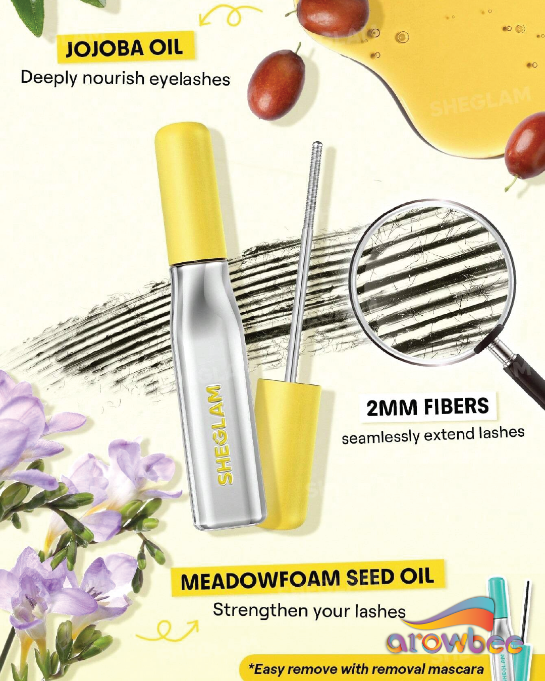 SHEGLAM Lashlighter Iron Curl Mascara