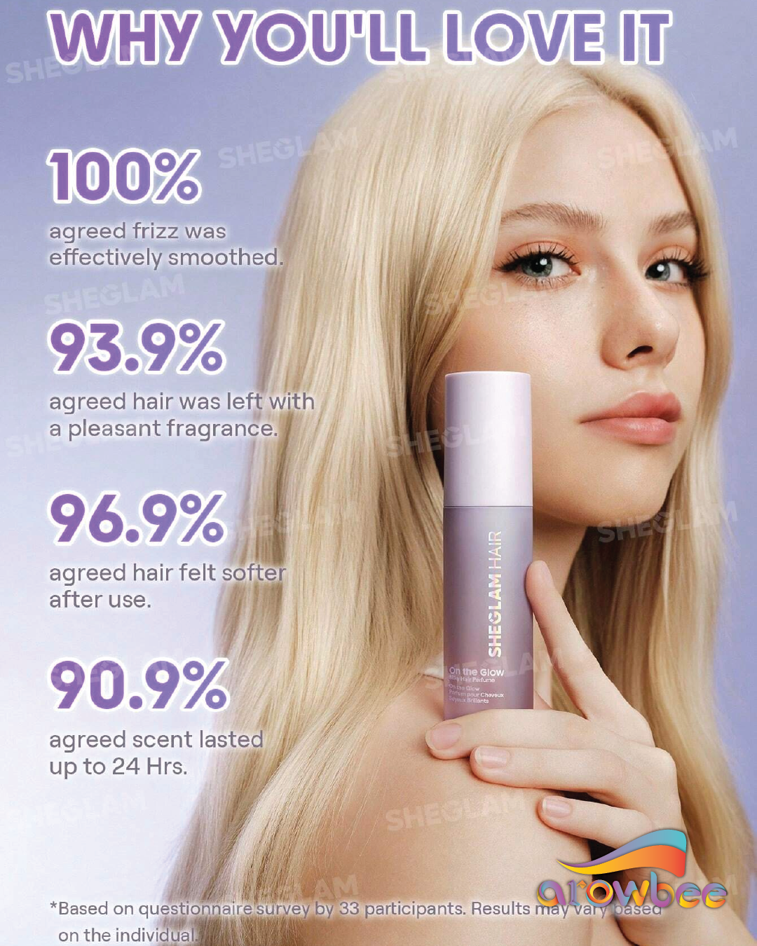 SHEGLAM HAIR On The Glow Silky Hair Perfume