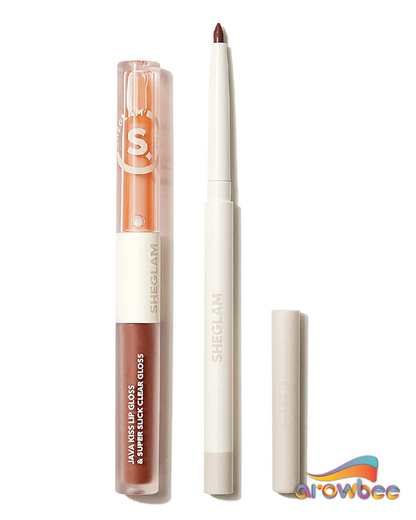 SHEGLAM Soft 90'S Glam Lip Liner And Lip Duo Set