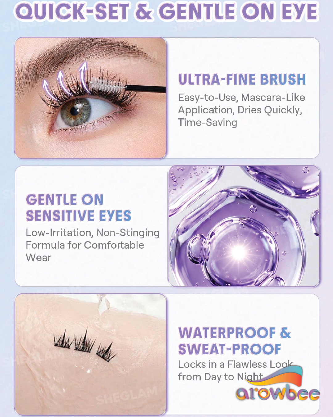 SHEGLAM Flex Bond Lash Bond And Seal