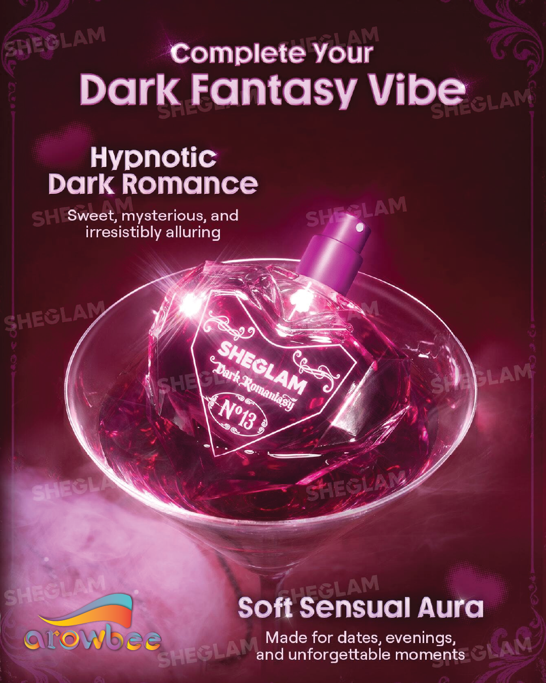 SHEGLAM Dark Romantasy Body Mist