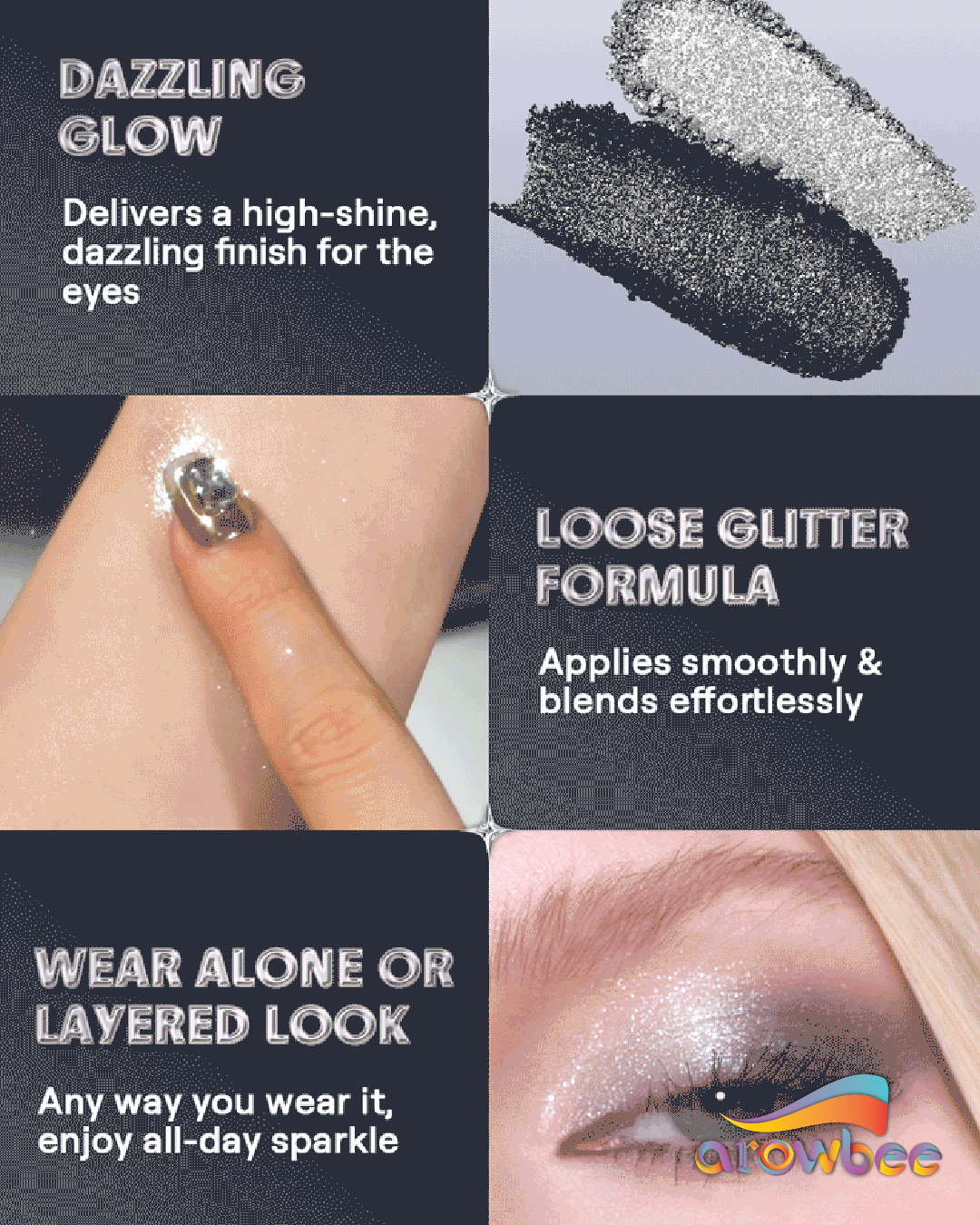 SHEGLAM Rare Metals Glitter Topper