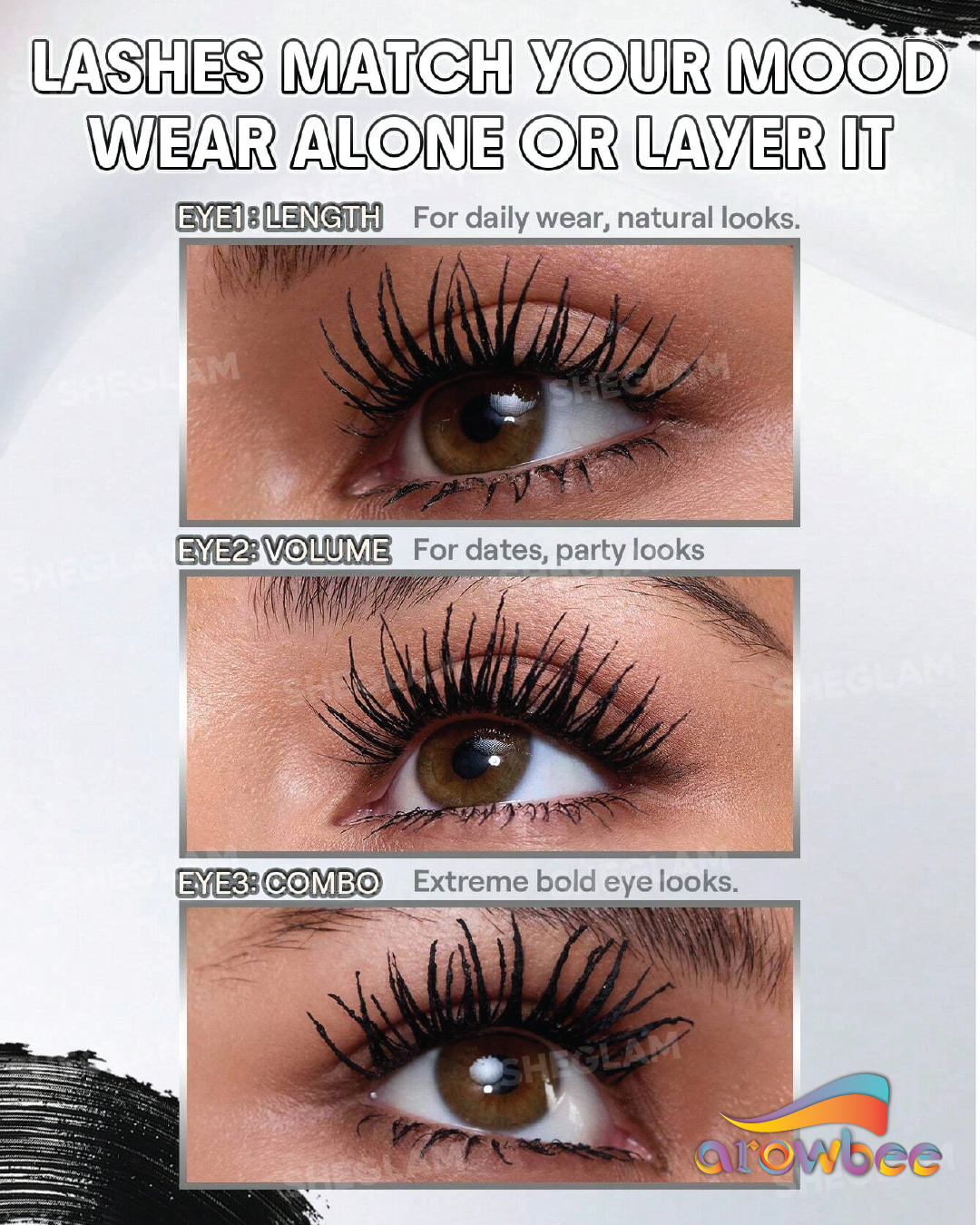 SHEGLAM Twist Top Volume & Length Mascara-Black