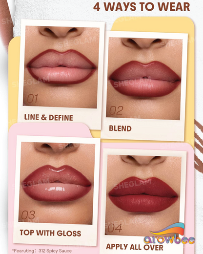 SHEGLAM Define & Fill Triangle Lip Liner