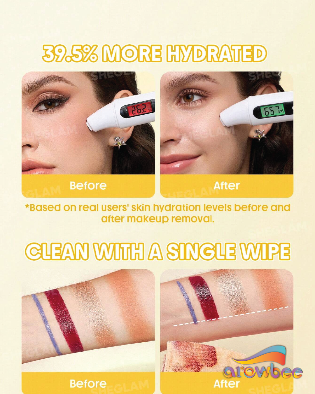 SHEGLAM Melt Your Day Makeup Eraser Stick