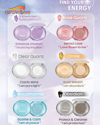 SHEGLAM Crystal Intentions Manifesting Glow Glitter Eyeshadow