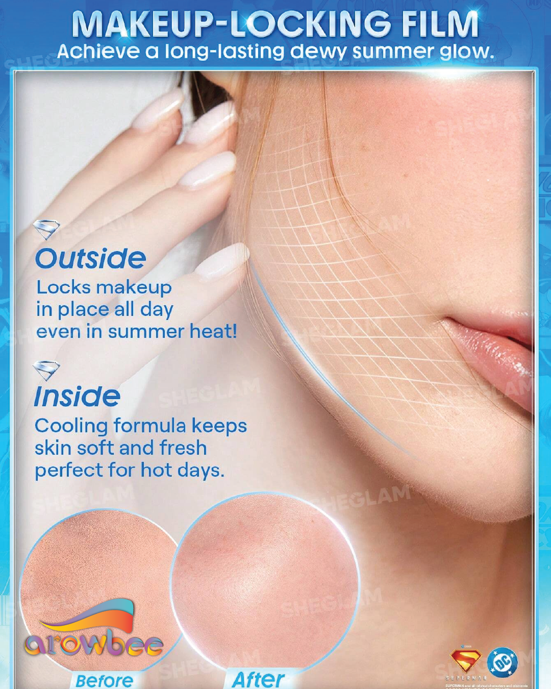 The Superman | SHEGLAM Good Grip Cool Soothing Primer
