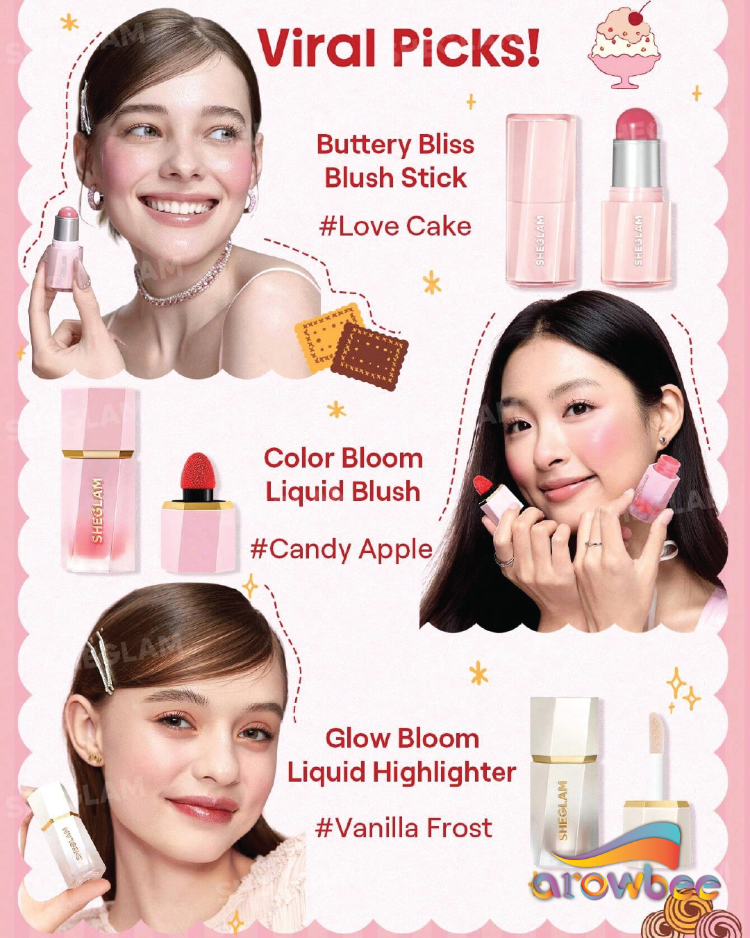 SHEGLAM Sugar, Spice & Everything Glam Advent Calendar Box