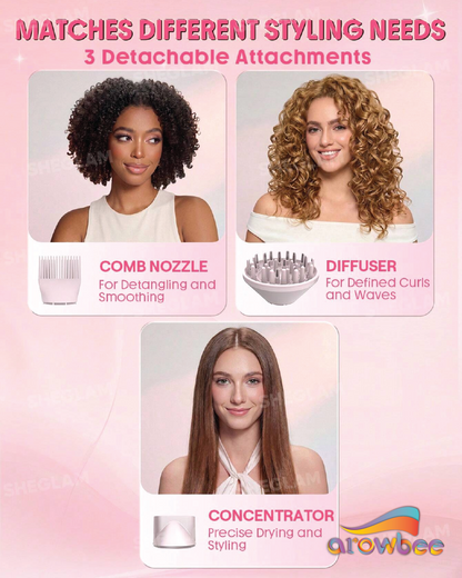 SHEGLAM HAIR Blowout Bliss Triple Threat Hair Dryer