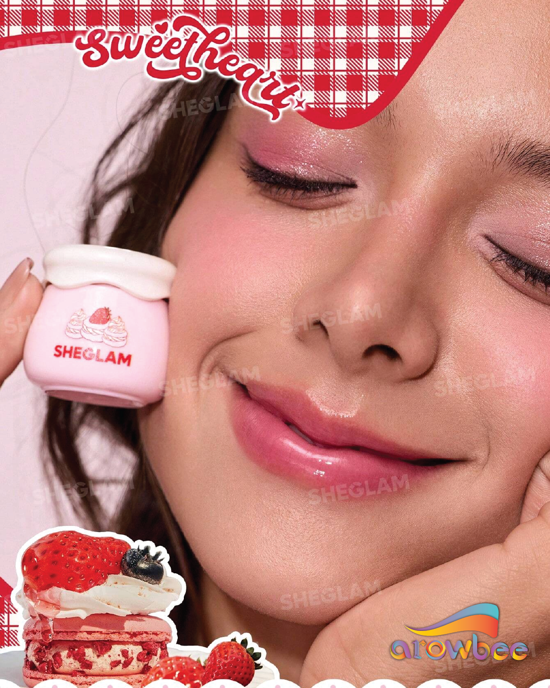 SHEGLAM Berry Jam Lip Mask Pot