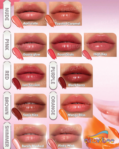 SHEGLAM Silk Slip Lip Oil Balm