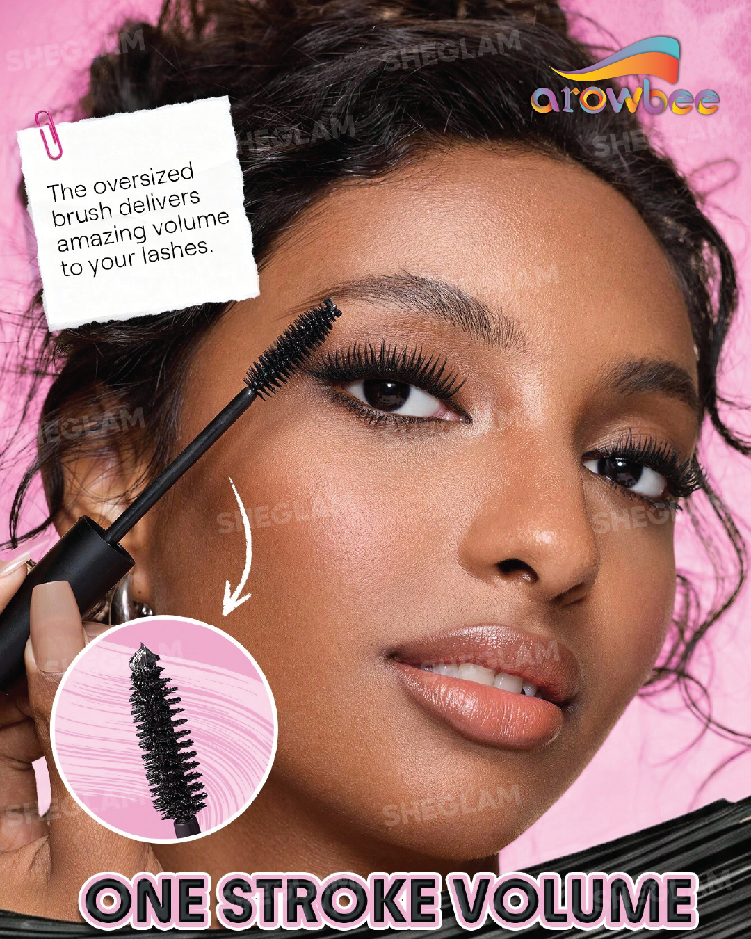 SHEGLAM Big Energy Mascara-Black